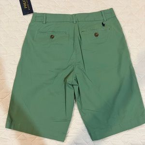 NWT boys mint green Ralph Lauren shorts